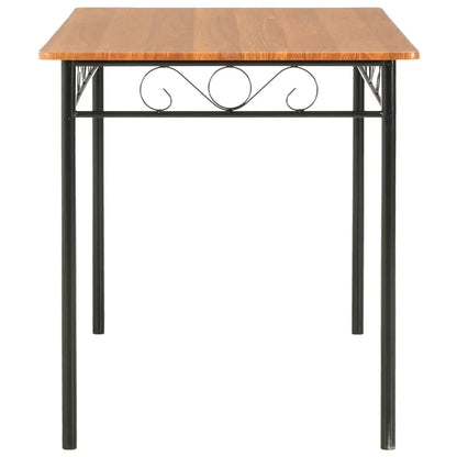 vidaXL Dining Table Brown 47.2’’x27.6’’x29.5’’ MDF - Furniture > Tables > Kitchen & Dining Room Tables