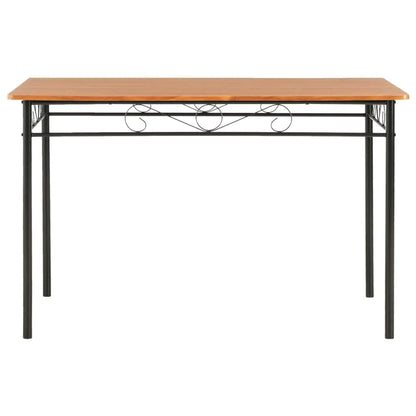 vidaXL Dining Table Brown 47.2’’x27.6’’x29.5’’ MDF - Furniture > Tables > Kitchen & Dining Room Tables