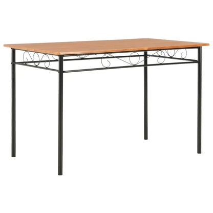 vidaXL Dining Table Brown 47.2’’x27.6’’x29.5’’ MDF - Furniture > Tables > Kitchen & Dining Room Tables
