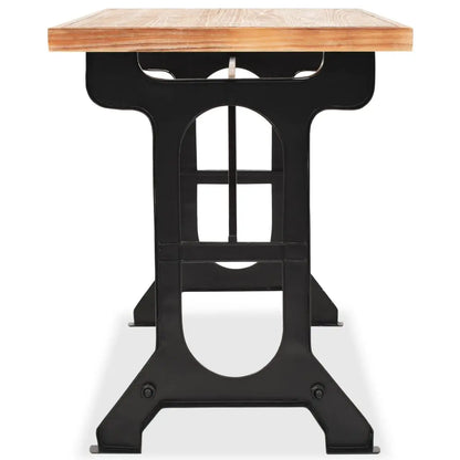 vidaXL Dining Table Solid Fir Wood Top 48’’x25.6’’x32.3’’ - Furniture > Tables > Kitchen & Dining Room Tables