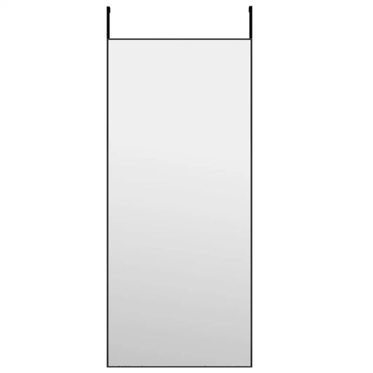 vidaXL Door Mirror Wall Mounted Mirror for Living Room Glass and Aluminum - Home & Garden > Decor > Mirrors