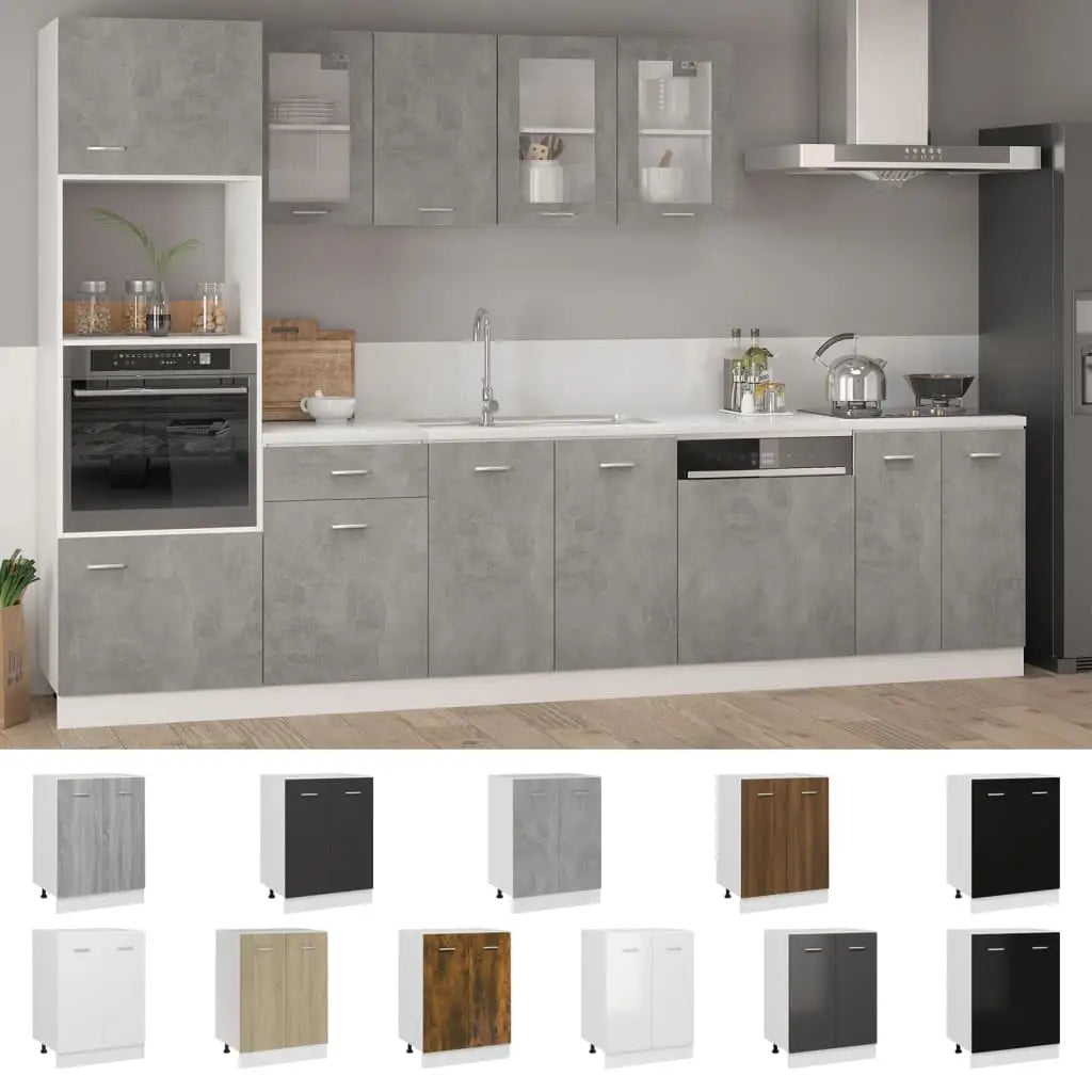 vidaXL Drawer Bottom Cabinet White 31.5’’x18.1’’x32.1’’ Engineered Wood - Furniture > Cabinets & Storage > Kitchen