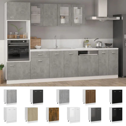 vidaXL Drawer Bottom Cabinet White 31.5’’x18.1’’x32.1’’ Engineered Wood - Furniture > Cabinets & Storage > Kitchen