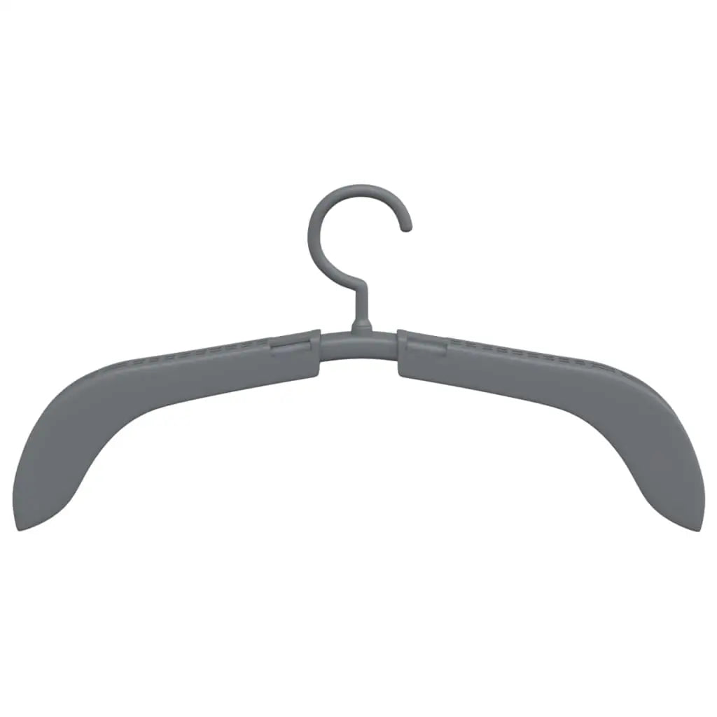 vidaXL Extendable Clothes Hangers 5 pcs Gray - Home & Garden > Household Supplies > Storage & Organization > Clothing &