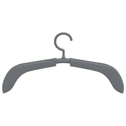 vidaXL Extendable Clothes Hangers 5 pcs Gray - Home & Garden > Household Supplies > Storage & Organization > Clothing &