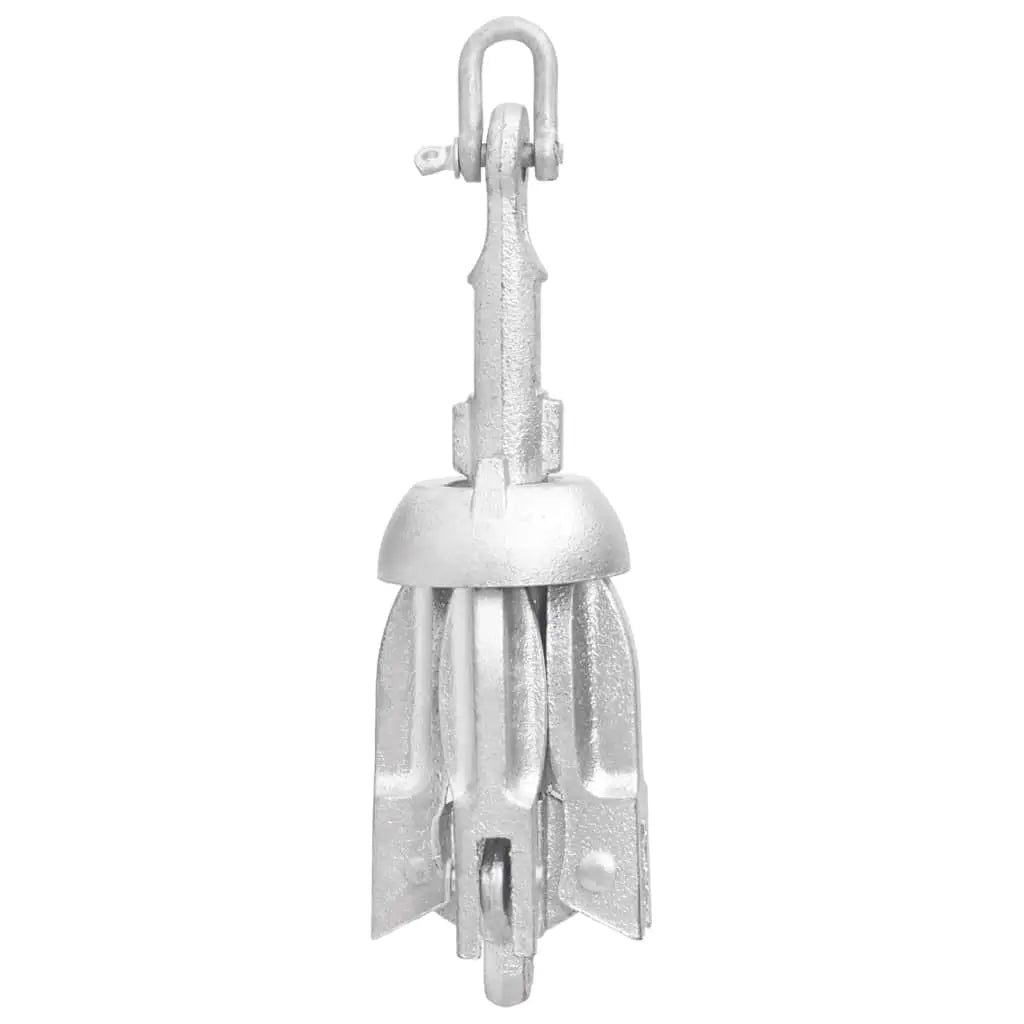 vidaXL Folding Anchor Silver 1.5 lb Malleable Iron - Vehicles & Parts > Vehicle Parts & Accessories > Watercraft Parts