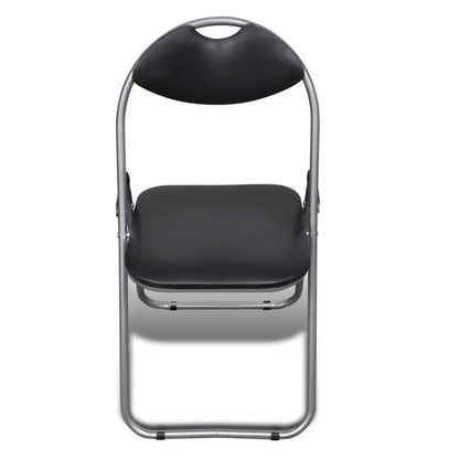 vidaXL Folding Chairs 6 pcs Faux Leather - Furniture > Chairs > Folding Chairs & Stools