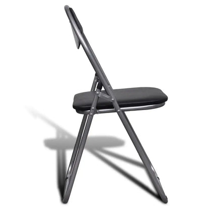 vidaXL Folding Chairs 6 pcs Faux Leather - Furniture > Chairs > Folding Chairs & Stools