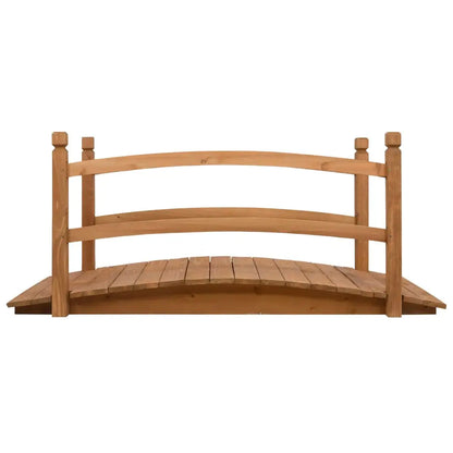 vidaXL Garden Bridge 55.1’’x23.6’’x23.6’’ Solid Firwood - Home & Garden > Lawn & Garden > Outdoor Living > Outdoor