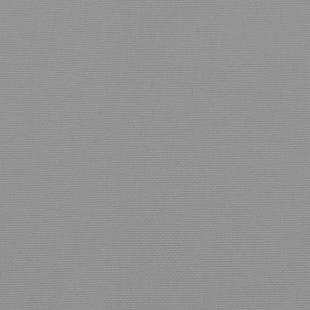 vidaXL Garden Highback Chair Cushions 4 pcs Anthracite 47.2’’x19.7’’x2.8’’ Fabric - Anthracite / 6 pcs - Home & Garden