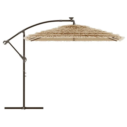 vidaXL Garden Parasol with Steel Pole Umbrella Sunshade Outdoor Patio Beach - Outdoor Umbrella