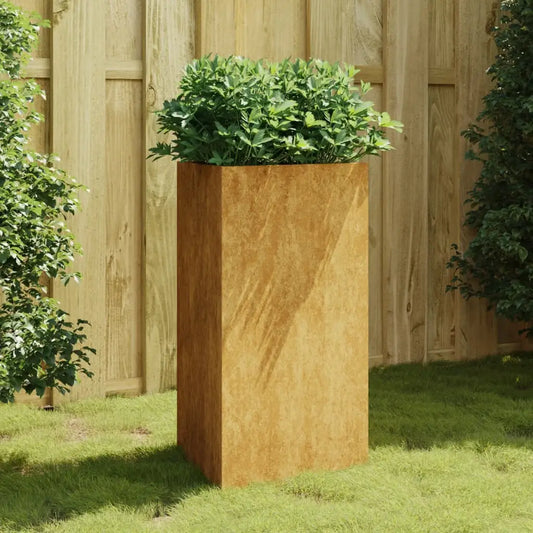 vidaXL Garden Planter 19.7’’x16.9’’x29.5’’ Corten Steel - Planter