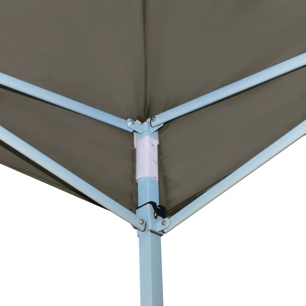 vidaXL Gazebo Folding Canopy Tent Patio Pavilion Beach Sunshade with Roof - Cream - Home & Garden > Lawn & Garden >