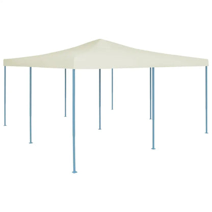 vidaXL Gazebo Folding Canopy Tent Patio Pavilion Beach Sunshade with Roof - Cream - Home & Garden > Lawn & Garden >