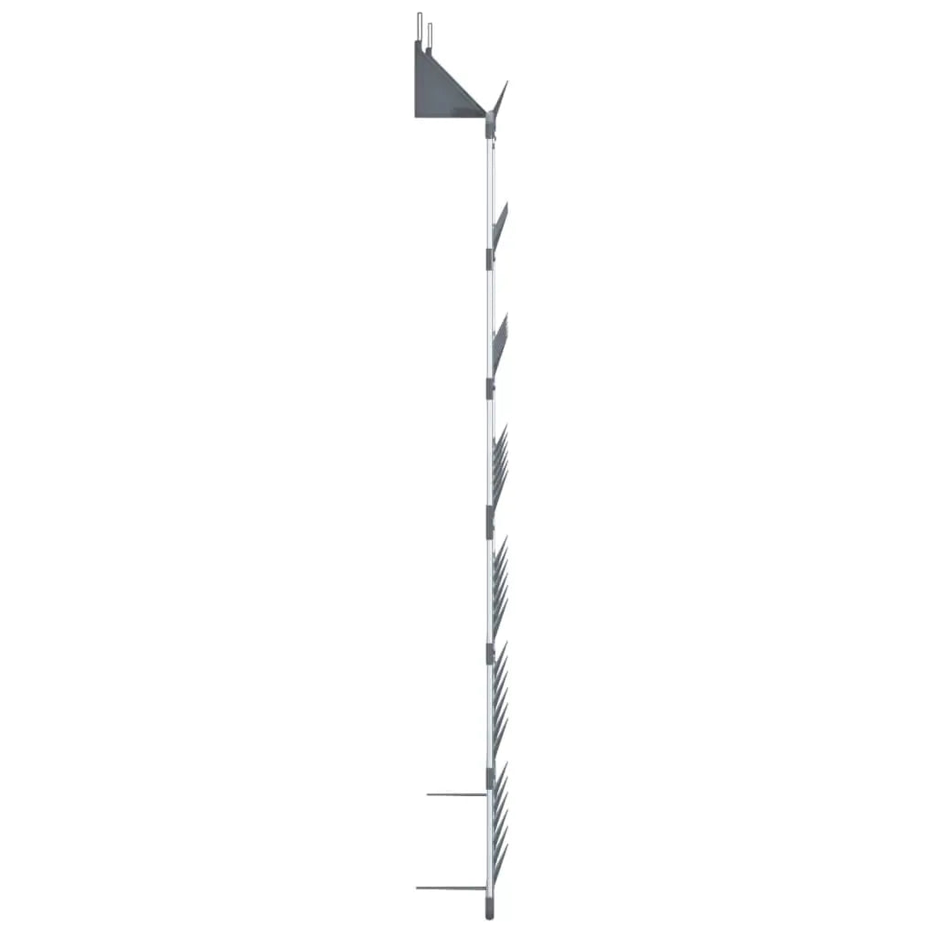 vidaXL Hanging Shoe Rack Silver 26’’x5.1’’x54.7’’ - Home & Garden > Household Supplies > Storage & Organization >