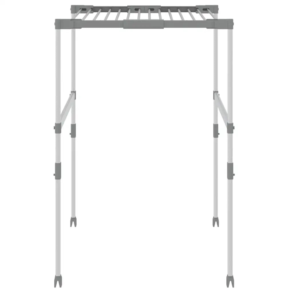 vidaXL Laundry Dryer 32.7’’x(19.7’’-21.7’’)x(15.7’’-33.5’’) Aluminum - Home & Garden > Household Supplies > Laundry