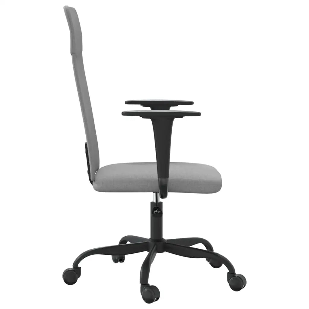 vidaXL Office Chair Rolling Office Computer Desk Chair with Armrest Fabric - Furniture > Office Furniture > Office
