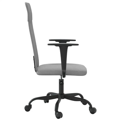 vidaXL Office Chair Rolling Office Computer Desk Chair with Armrest Fabric - Furniture > Office Furniture > Office