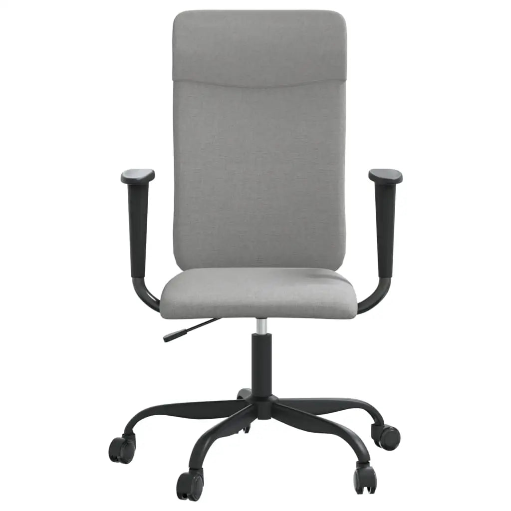 vidaXL Office Chair Rolling Office Computer Desk Chair with Armrest Fabric - Furniture > Office Furniture > Office
