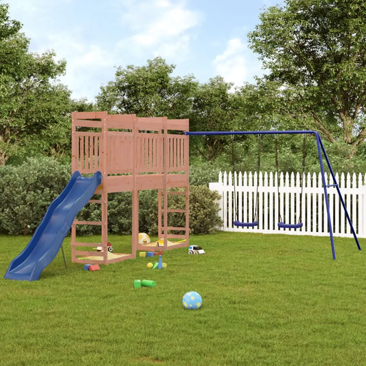 vidaXL Outdoor Playset Solid Wood Douglas - Playset