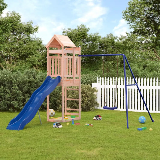 vidaXL Outdoor Playset Solid Wood Douglas - Playset