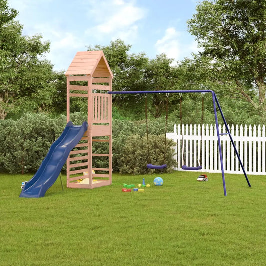vidaXL Outdoor Playset Solid Wood Douglas - Playset