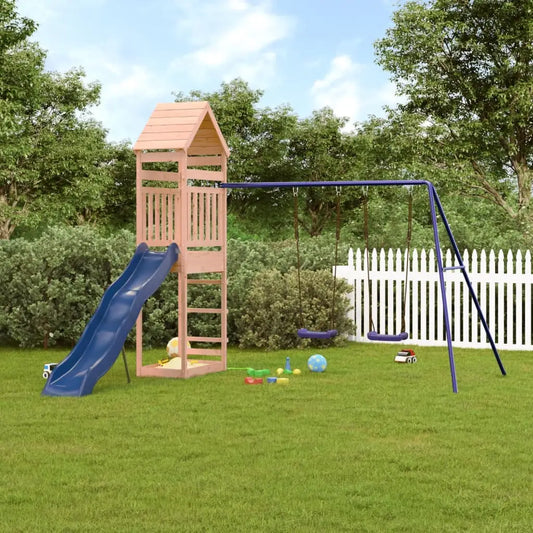 vidaXL Outdoor Playset Solid Wood Douglas - Playset