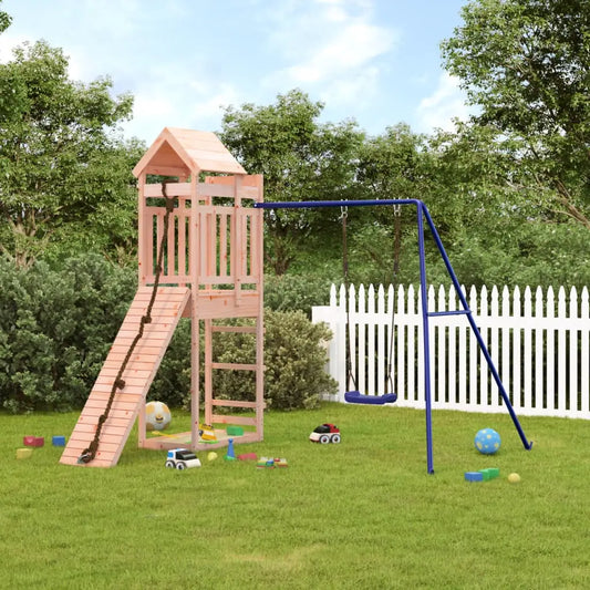 vidaXL Outdoor Playset Solid Wood Douglas - Playset