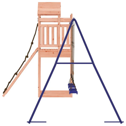 vidaXL Outdoor Playset Solid Wood Douglas - Toys & Games > Outdoor Play Equipment > Swing Sets & Playsets