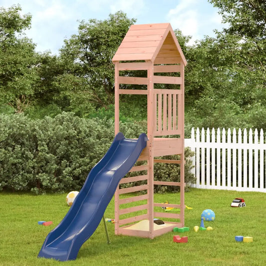 vidaXL Outdoor Playset Solid Wood Douglas - Toys & Games > Outdoor Play Equipment > Swing Sets & Playsets