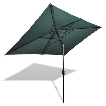 vidaXL Outdoor Umbrella Parasol Patio Sunshade Tilting System Sun Shelter - Outdoor Umbrella
