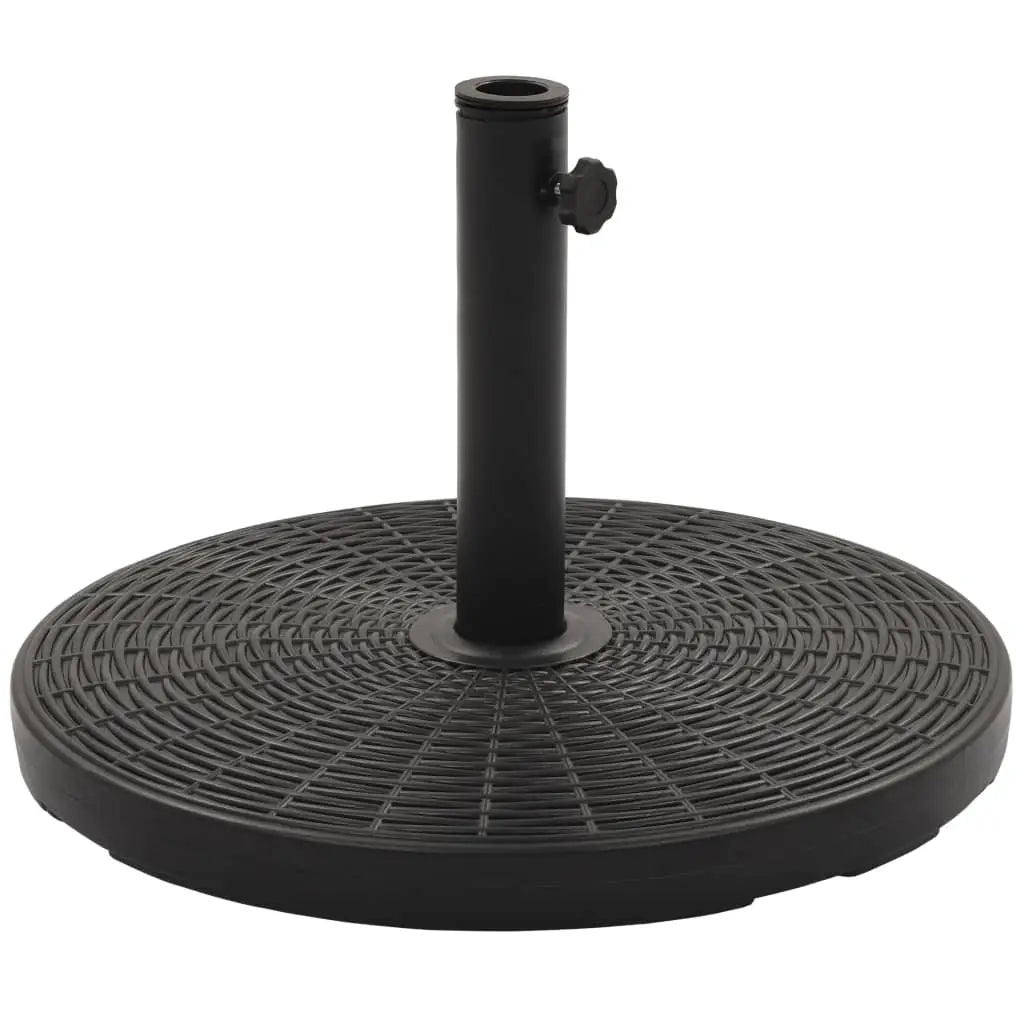 vidaXL Parasol Base Black Round 55.1 lbs - Umbrella Base