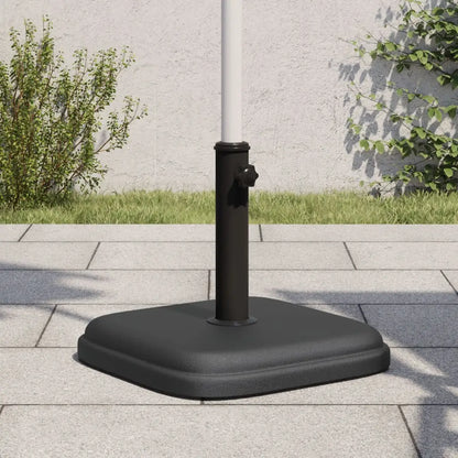 vidaXL Parasol Base for Ø1.3’’/1.4’’/1.5’’ Poles 24.3 lb Square - Umbrella Base