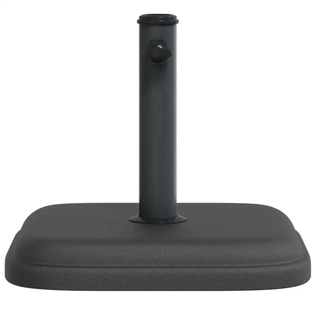 vidaXL Parasol Base for Ø1.3’’/1.4’’/1.5’’ Poles 24.3 lb Square - Umbrella Base