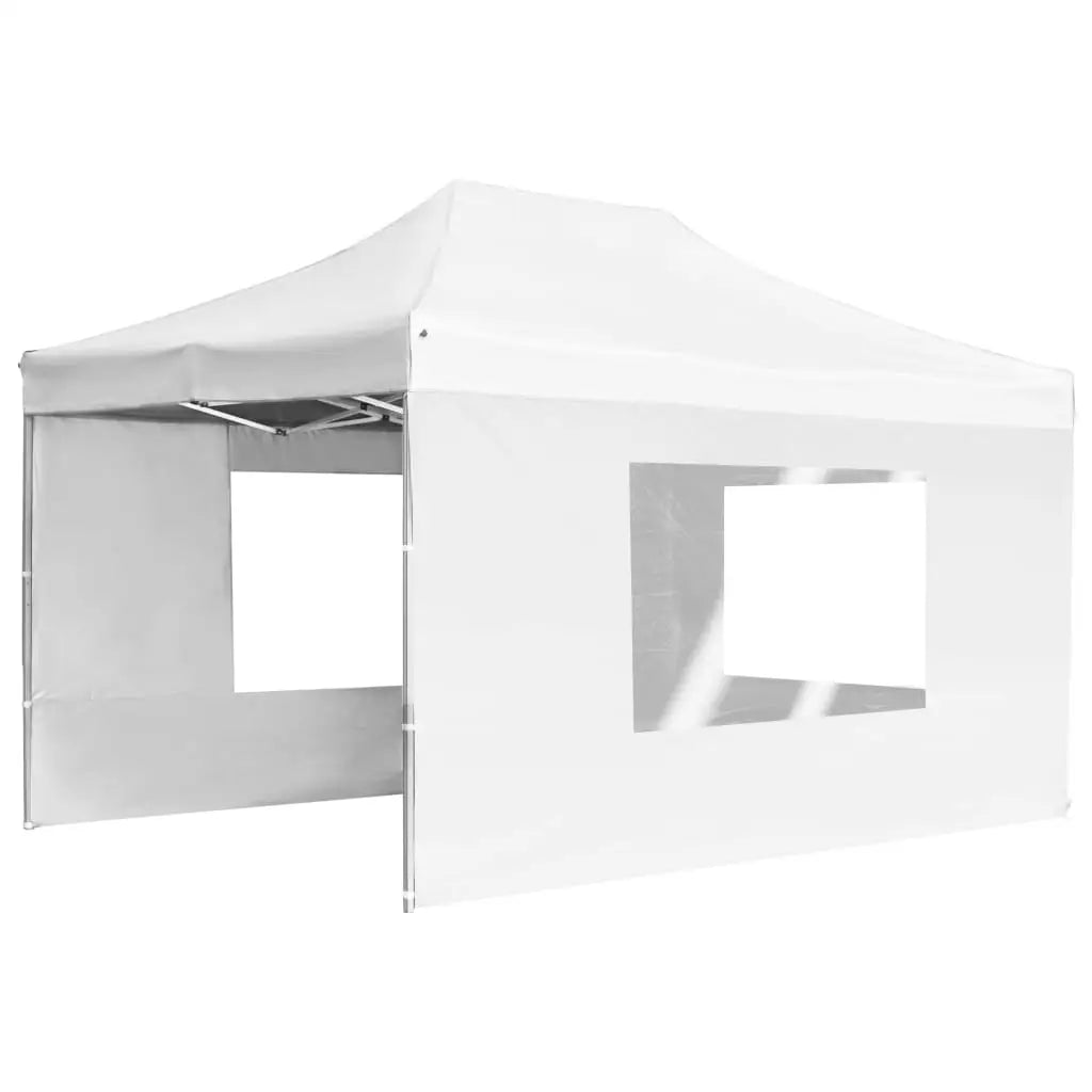 vidaXL Party Tent Pop up Canopy Tent Folding Patio Gazebo with Walls Aluminum - Home & Garden > Lawn & Garden > Outdoor