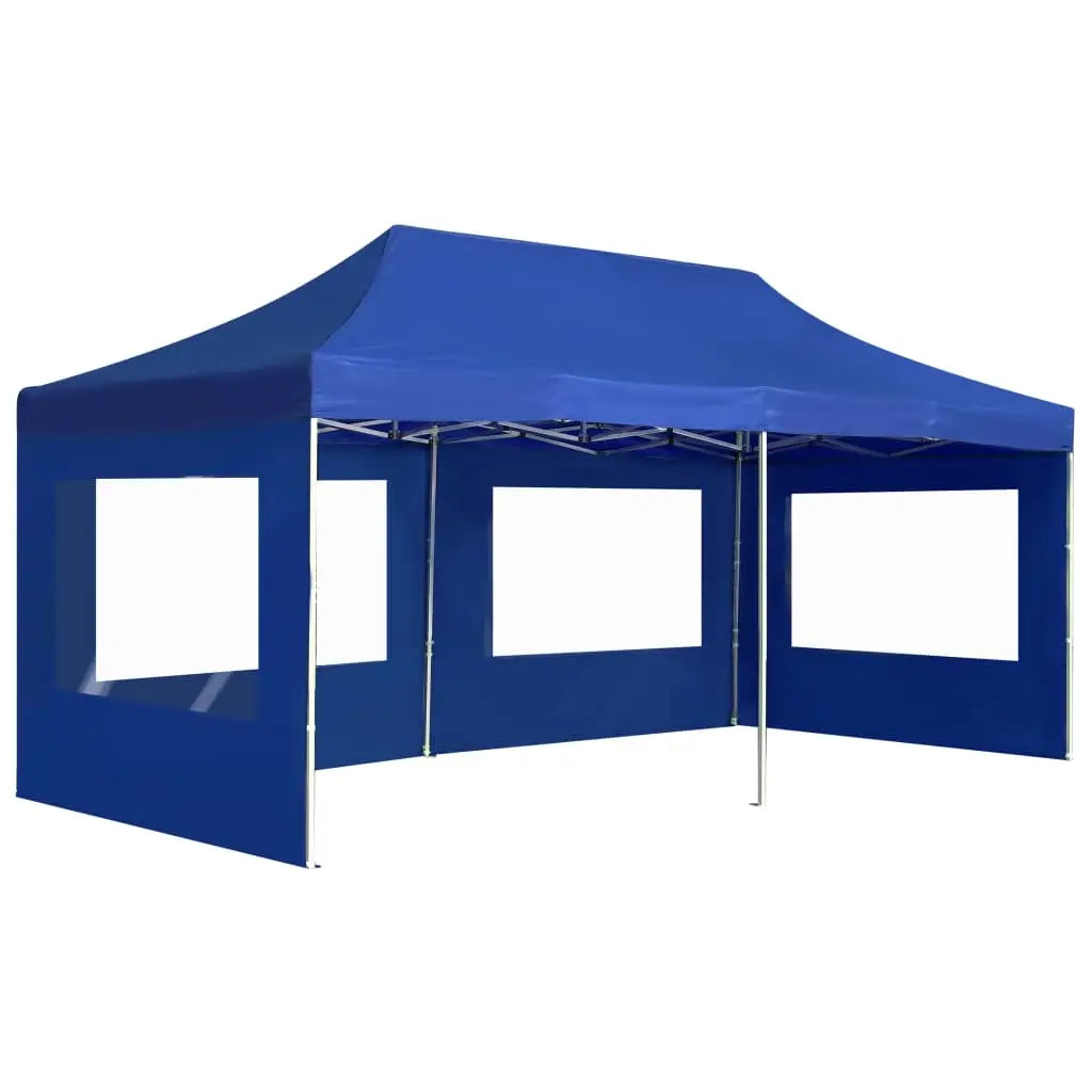 vidaXL Party Tent Pop up Canopy Tent Folding Patio Gazebo with Walls Aluminum - Home & Garden > Lawn & Garden > Outdoor