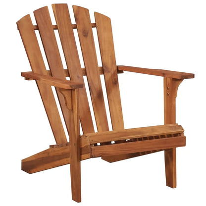 vidaXL Patio Adirondack Chair Solid Acacia Wood - Adirondack Chair