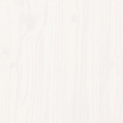 vidaXL Patio Corner Sofa White Solid Wood Pine - Outdoor Sofa