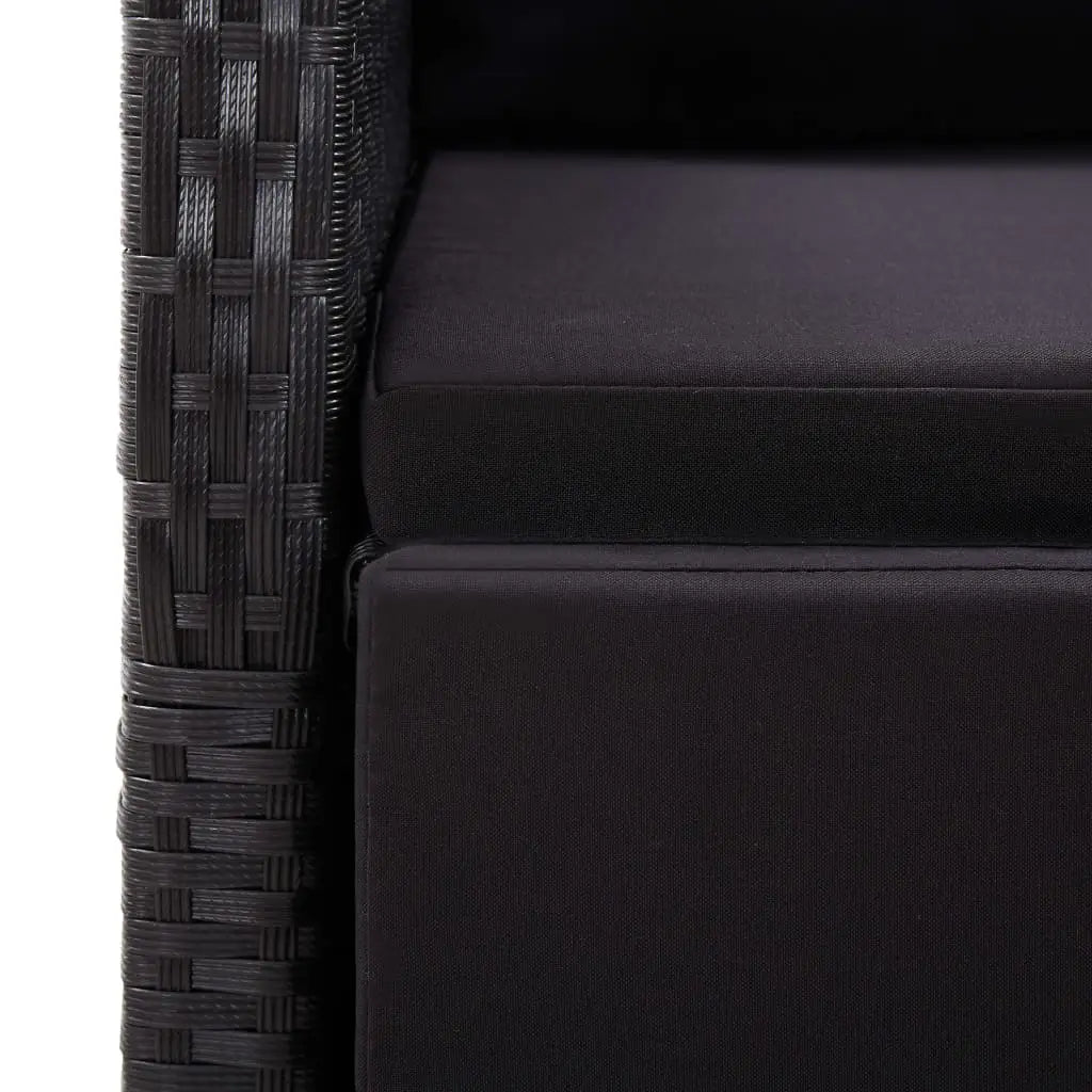 vidaXL Patio Dining Set 5 Piece Dining Table and Chairs Patio Conversation Set - Gray - Dining Set