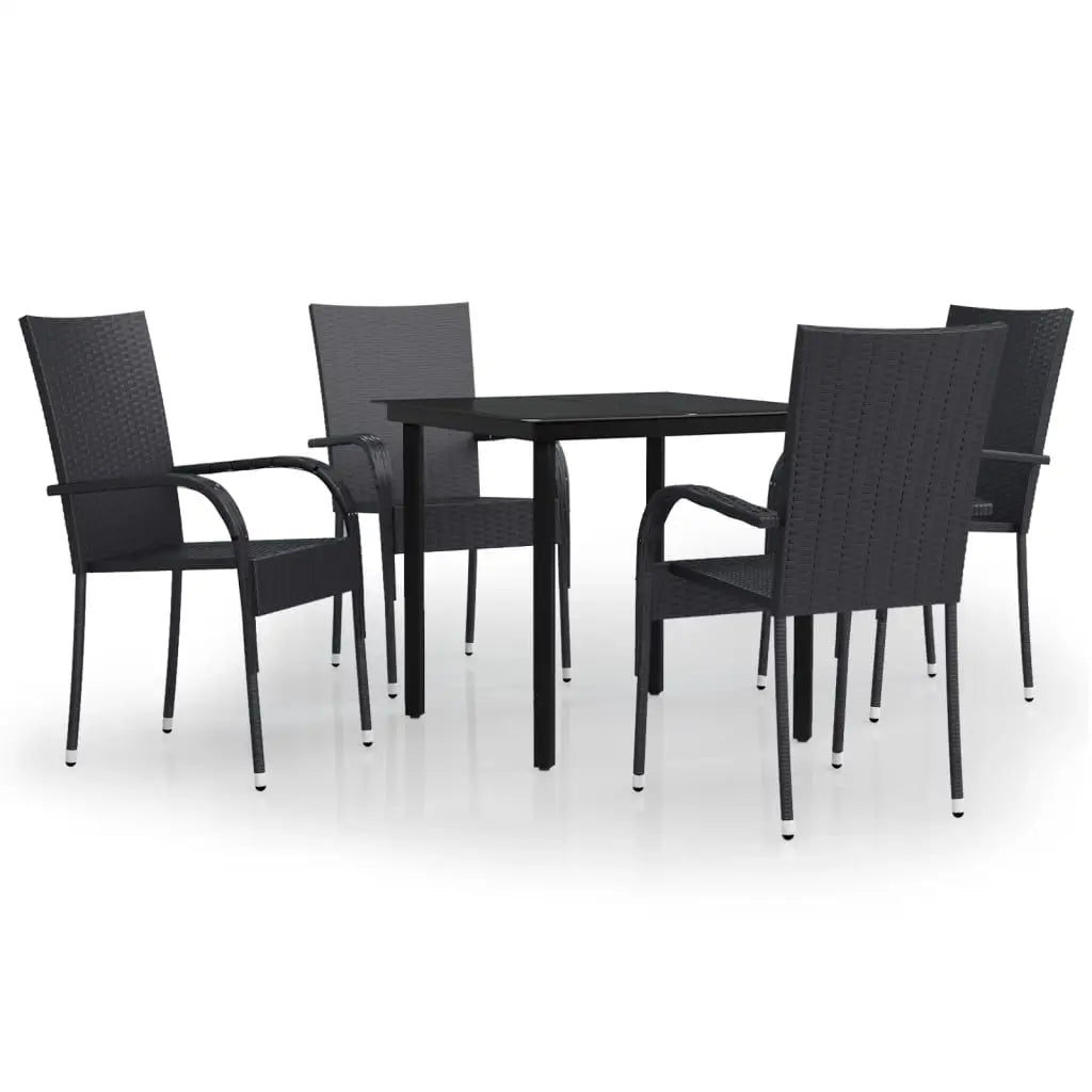 vidaXL Patio Dining Set Outdoor Dining Set Table and Chair Set for Garden - Dining Set