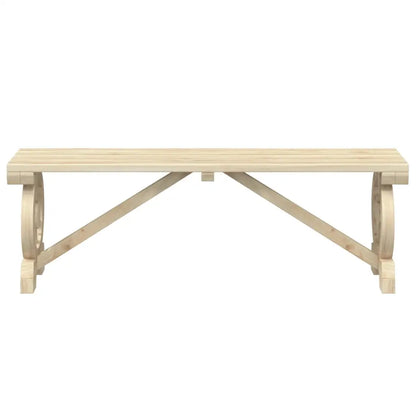 vidaXL Patio Dining Set Seat Furniture Outdoor Garden Backyard Solid Wood Fir - Dining Set