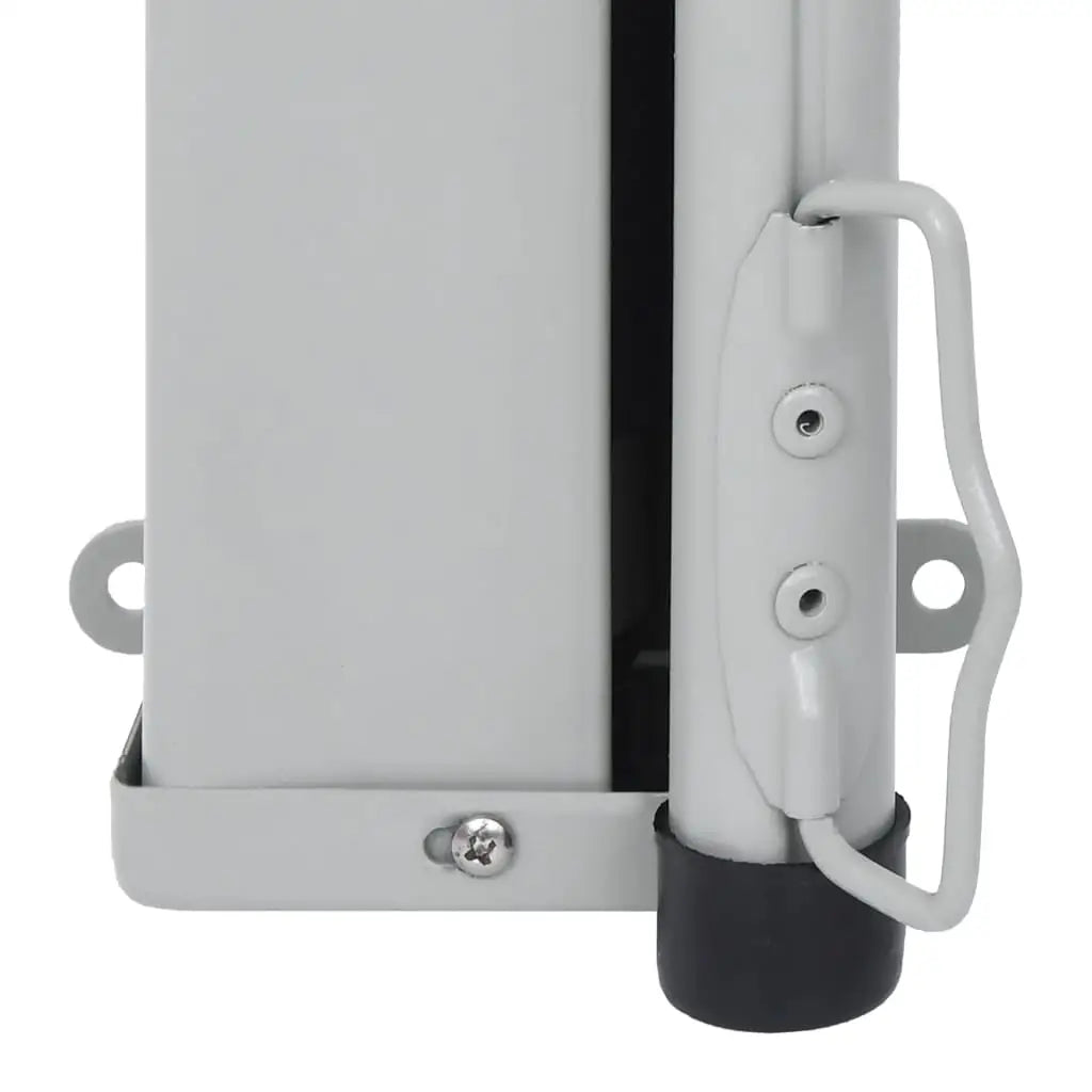 vidaXL Patio Retractable Side Awning 70.9’’x196.9’’ Black - Awning