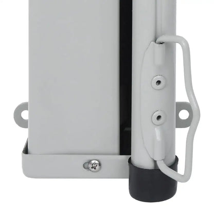 vidaXL Patio Retractable Side Awning 70.9’’x196.9’’ Black - Awning