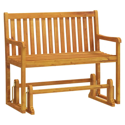 vidaXL Patio Swing Bench 43.3’’ Solid Acacia Wood - Swing Bench
