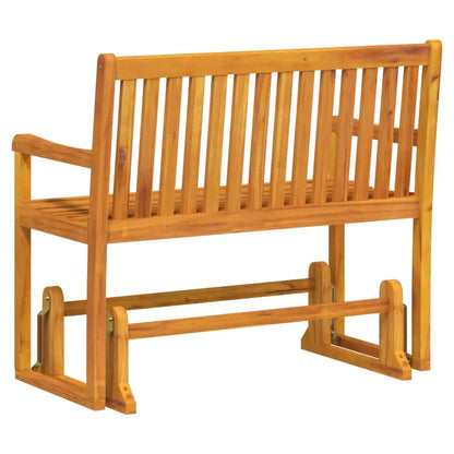 vidaXL Patio Swing Bench 43.3’’ Solid Acacia Wood - Swing Bench