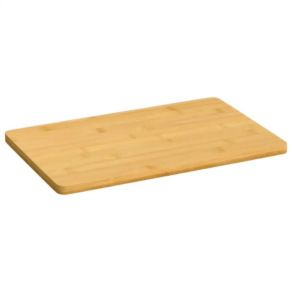 vidaXL Plate 6 Pcs Rectangular Breakfast Serving Plate for Kitchen Bamboo - Plates