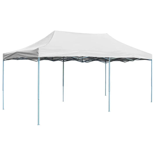 vidaXL Professional Folding Party Tent 9.8’x19.7’ Steel White - Party Tent