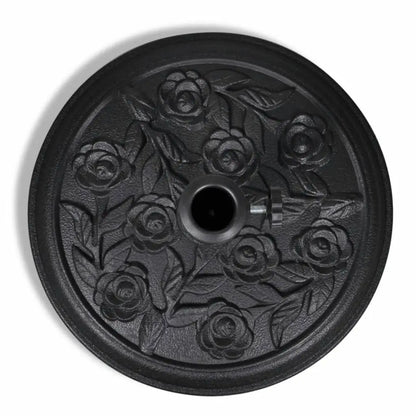 vidaXL Resin Round Parasol Base - Round - Umbrella Base