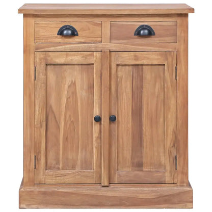 vidaXL Side Cabinet 25.6’’x11.8’’x29.5’’ Solid Teak - Furniture > Cabinets & Storage > Buffets & Sideboards