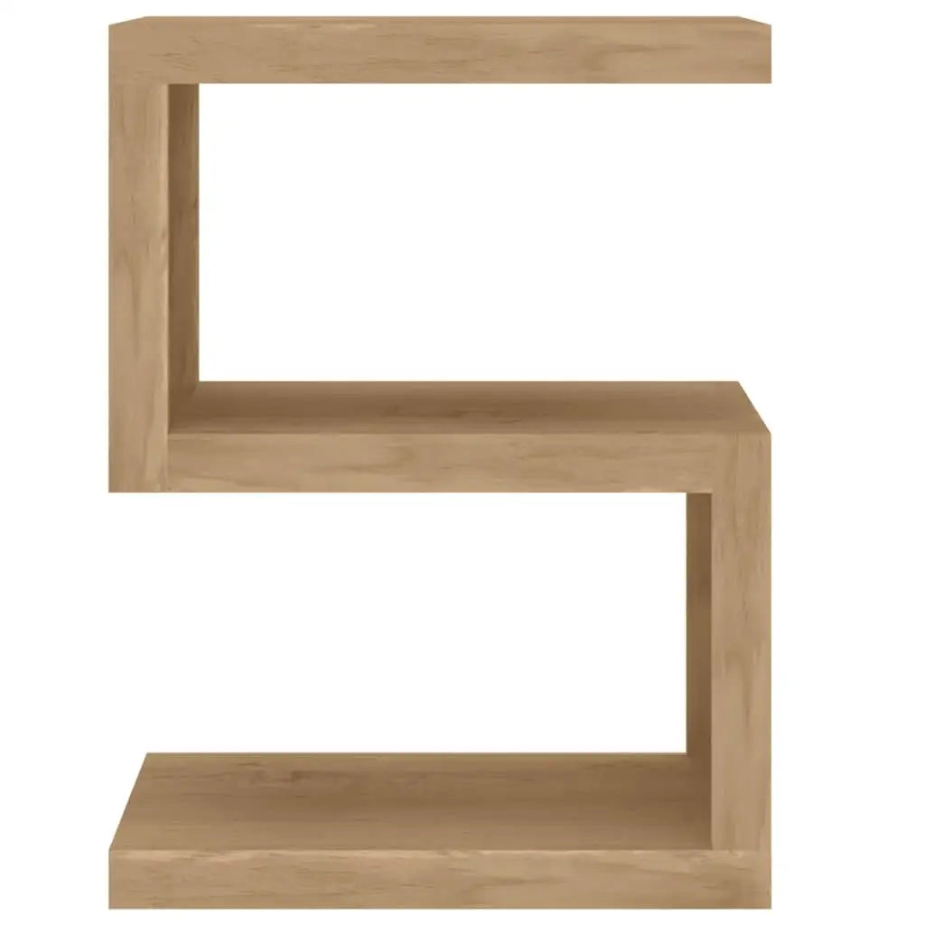 vidaXL Side Table 17.7’’x11.8’’x23.6’’ Solid Wood Teak - Furniture > Tables > Accent Tables > End Tables